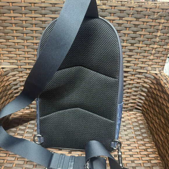 coach West Pack In Blocked Signature Canvas cbi92 - Picture 3 of 8